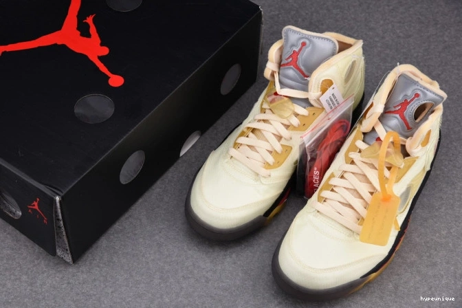 HYPE OFF-WHITE 5 DH8565-100 Retro Sail Jordan 0809
